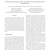 Evaluating I/O characteristics and methods for storing structured scientific data