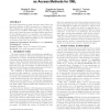 Evaluating structural summaries as access methods for XML