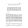 Evaluating the Performance of an IMS/NGN Deployment