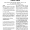 Evaluating TweetBubble with Ideation Metrics of Exploratory Browsing