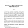 Evaluation of an Adaptive Composite Gaussian Model in Video Surveillance