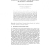 Evaluation of Community Mining Algorithms in the Presence of Attributes