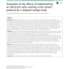Evaluation of the effects of implementing an electronic early warning score system: protocol for a stepped wedge study
