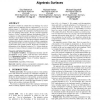 Exact geometric-topological analysis of algebraic surfaces
