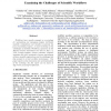 Examining the Challenges of Scientific Workflows