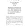 Experimental Analysis of a Fast Intersection Algorithm for Sorted Sequences