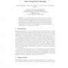 Experiments with Queries over Encrypted Data Using Secret Sharing