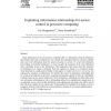 Exploiting information relationships for access control in pervasive computing