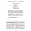 Exploiting Input Variations for Energy Reduction