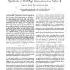 Exploiting multiple switch libraries in topology synthesis of on-chip interconnection network