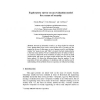 Exploratory survey on an Evaluation Model for a Sense of Security