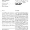 Extracting Object Contours with the Sweep of a Robotic Whisker Using Torque Information