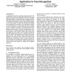 Face Description with Local Invariant Features: Application to Face Recognition