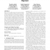 Fast and simple XML tree differencing by sequence alignment