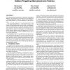 Fault Identification in Reconfigurable Carry Lookahead Adders Targeting Nanoelectronic Fabrics
