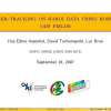 Fiber Tracking on HARDI Data using Robust ODF Fields