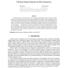 Filtering Tandem Repeats in DNA Sequences