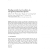 Finding centric local outliers in categorical/numerical spaces