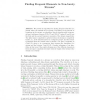 Finding Frequent Elements in Non-bursty Streams