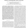 Finite-horizon energy allocation and routing scheme in rechargeable sensor networks