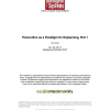 Flexecution as a Paradigm for Replanning, Part 1