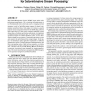 Flexible and scalable storage management for data-intensive stream processing
