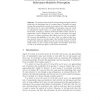 Focused Belief Revision as a Model of Fallible Relevance-Sensitive Perception