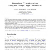Formalizing Type Operations Using the "Image" Type Constructor