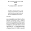 Forming Virtual Marketplaces with Knowledge Networks