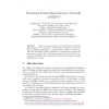 Functional radial basis function networks