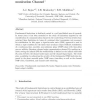 Fundamental limitations in control over a communication channel