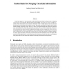 Fusion rules for merging uncertain information