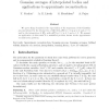 Gaussian averages of interpolated bodies and applications to approximate reconstruction