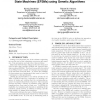 Generating feasible input sequences for extended finite state machines (EFSMs) using genetic algorithms