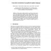 Generation Mechanisms in Graphical Template Language
