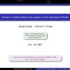 Generic Certificateless Encryption in the Standard Model