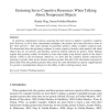 Gesturing Saves Cognitive Resources When Talking About Nonpresent Objects