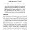 Global Synchronization in Sensornets