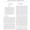 Graphlet decomposition of a weighted network