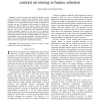 Handling Sparse Data Sets by Applying Contrast Set Mining in Feature Selection