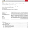 Herbert Raabe's work in multiplex signal transmission and his development of sampling methods