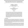 Hierarchical Fisher Kernels for Longitudinal Data