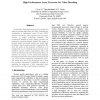 High Performance Array Processor for Video Decoding