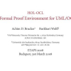 HOL-OCL: A Formal Proof Environment for UML/OCL