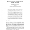 Homogeneous Hierarchical Composition of Areas in Multi-robot Area Coverage