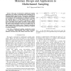Hybrid Filter Banks With Fractional Delays: Minimax Design and Application to Multichannel Sampling