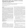 Hybrid huberized support vector machines for microarray classification and gene selection