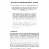 Identification of Chemical Entities in Patent Documents