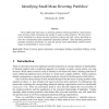 Identifying Small Mean Reverting Portfolios