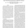 Impact of Sharing-Based Thread Placement on Multithreaded Architectures